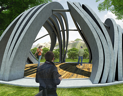 Magnet Pavilion, Experimental Modeling