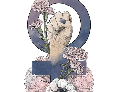 Project thumbnail - Illustration zum feministischen Kampftag