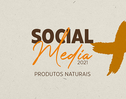 Social Media 2021 - Produtos Naturais