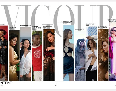 Editorial theme Queen's Reviere published on VIGOUR
