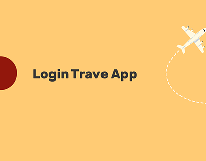 Screen Short: Login Travel App
