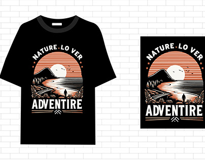 Creative T-shirt Design catch the waves.