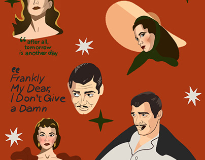 Gone with a Wind Telegram stickers