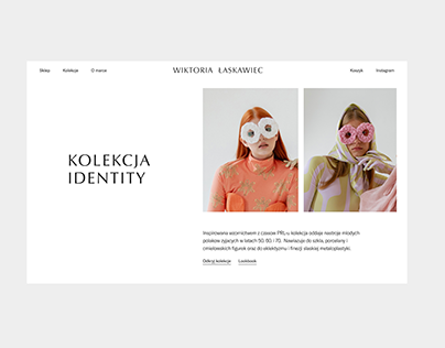 Personal website for Wiktoria Łaskawiec