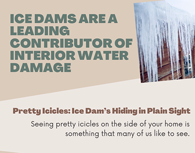 Ice Dams are a Leading Contributor of Water Damage