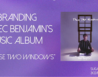Re-Design of Alec Benjamin's "THESE TWO WINDOWS" Album