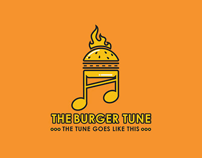 Food logo (Burger Tune)