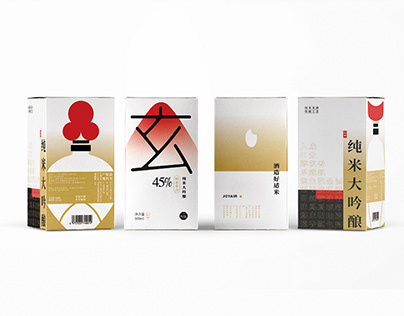 酌也清酒包装设计 Sake packaging
