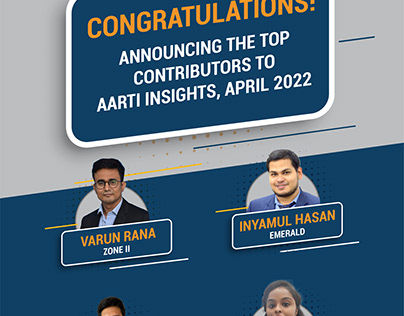 Aarti Insights Top Contributors EMailer