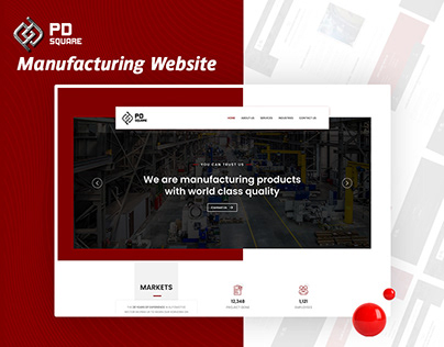 Manufacturing - Website Design