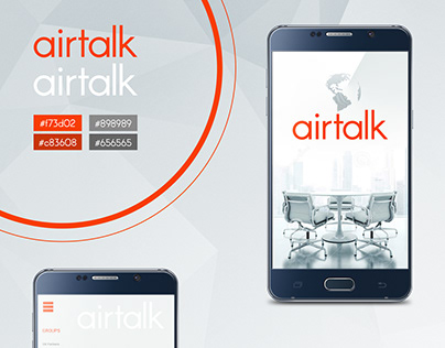 Airtalk App - Branding / UI / UX