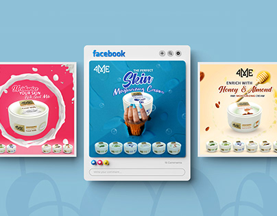 Moisturizing Cream - Social Media Post Design