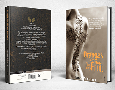 Oranges Are Not The Only Fruit - Book Cover Design