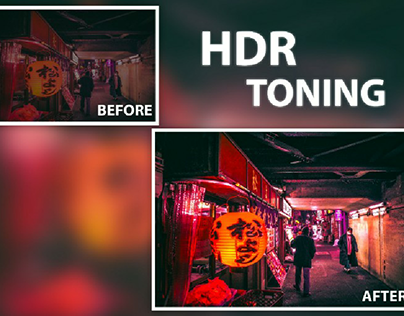 HDR toning