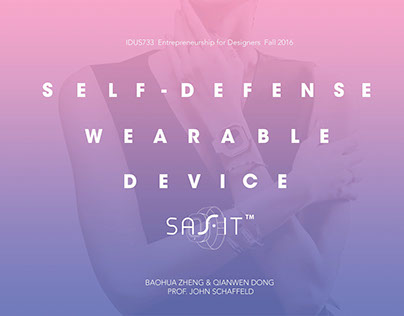 Project thumbnail - SAFIT - Self-Defense Wearable Device