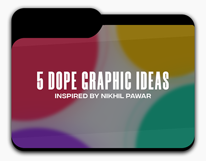 Dope Graphic Design Ideas Inspired by Nikhil Pawar