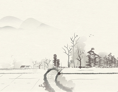 Ink landscape 山水