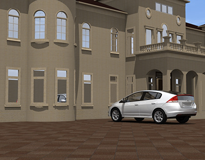 Project thumbnail - Mansion design containing: ante room etc