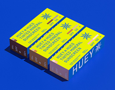 Huey Suncare Packaging & Branding