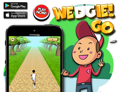 Wedgie Go Game UI and Promotional Work
