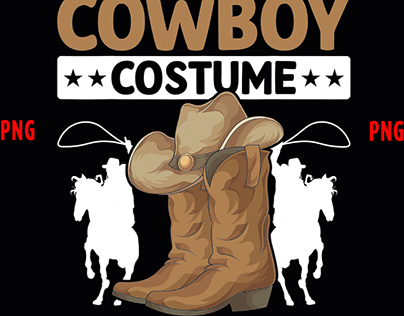 Cowboy Boots Cowboy Hat Costume Horseback Riding Cowboy