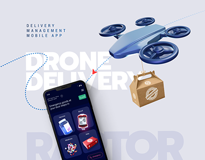 Drone Delivery Service Mobile App