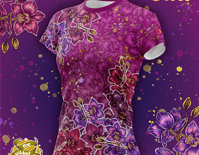 Orchidea T-Shirt Design