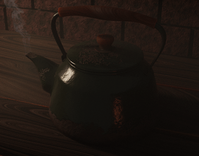 Rusty kettle