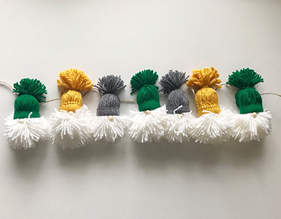St. Patrick's Day gnome garland