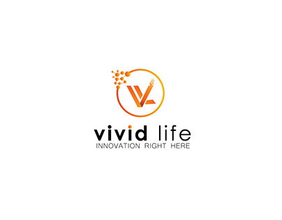 Vivid Life logo design