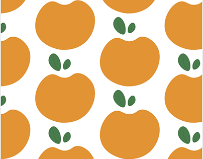 Tasty tangerine pattern