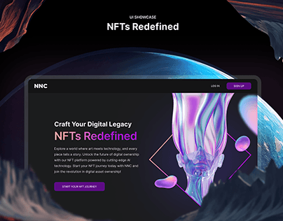 NFTs Redefined | UI Showcase