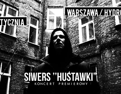 Typography for Siwers "Huśtawki" tour 2018.