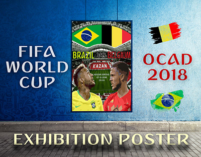 OCAD FIFA World Cup 2018 Exhibition Poster