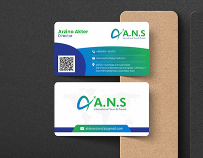 Travel Agency Business Card, Creative Business card