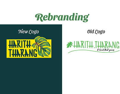 Harith Tharang - Logo Rebranding