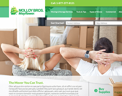 Molloy Brothers Moving & Storage Website