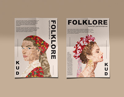 Folklore inspired Poster Design