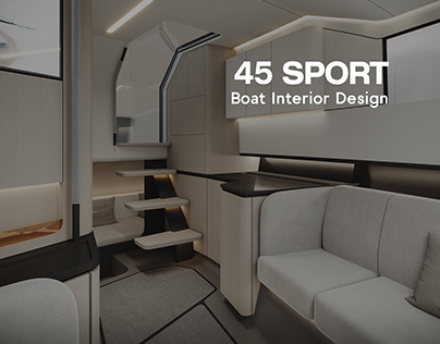 Project thumbnail - 45 Sport - Boat interior design