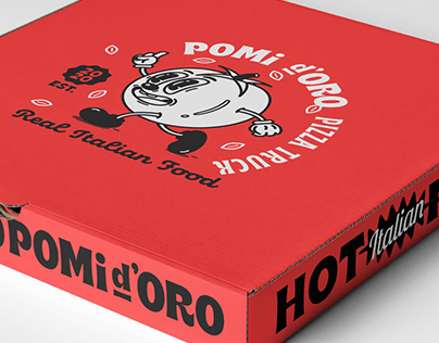 POMI D'ORO - Pizza Truck | Branding