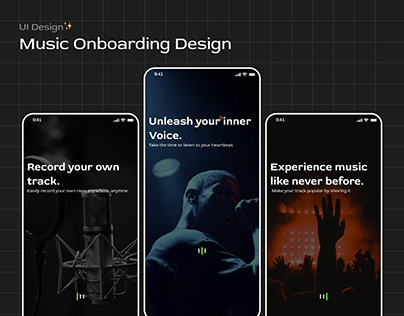 Music Onboarding Design Concept