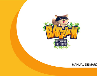 manual de marca juego Raccoon