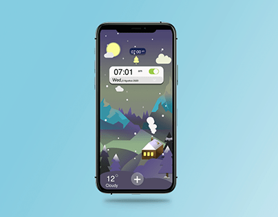 Alarm and Weather App Animation