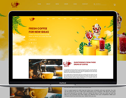 Website EZ COFFEE