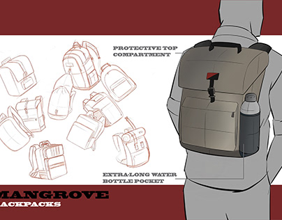 MANGROVE BACKPACKS (IDEATIONS AND CONCEPT)