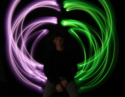 Light Painting, Caiden Lukas Shawn