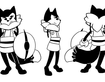 2014 Character designs; Skog & Sneak