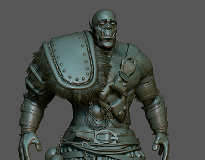 Model of an orc