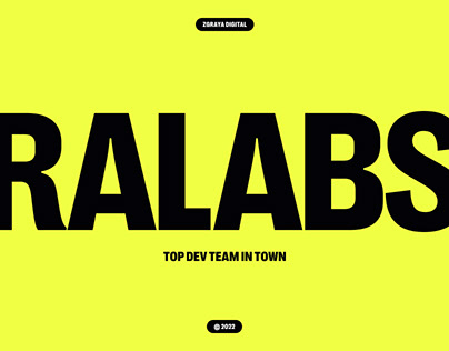 Ralabs: website for software development agency