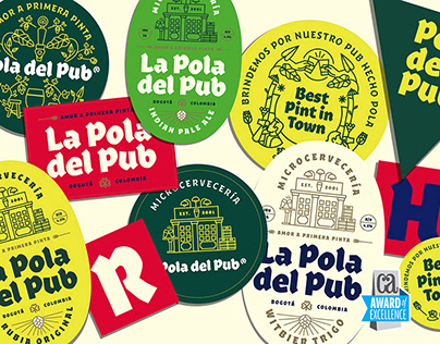 The Irish Pub & Pola del Pub Identity & typeface design